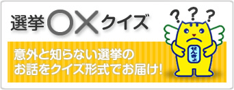 選挙◯×クイズ